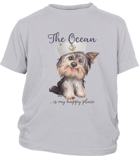 Youth Short Sleeve T-Shirt with AFL Yorkie